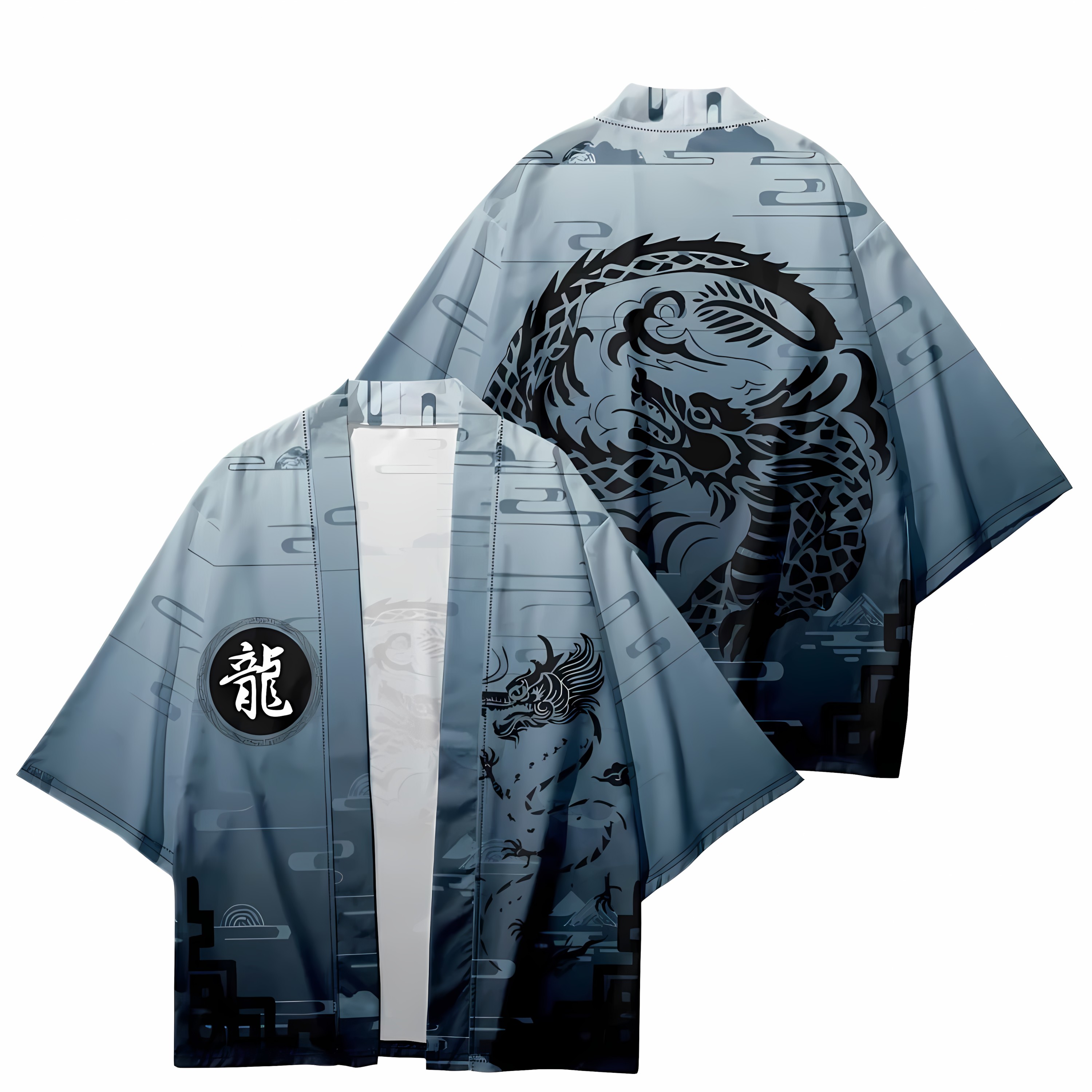 Street Fashion Kimono - 2026 Summer New Men's Kimono with