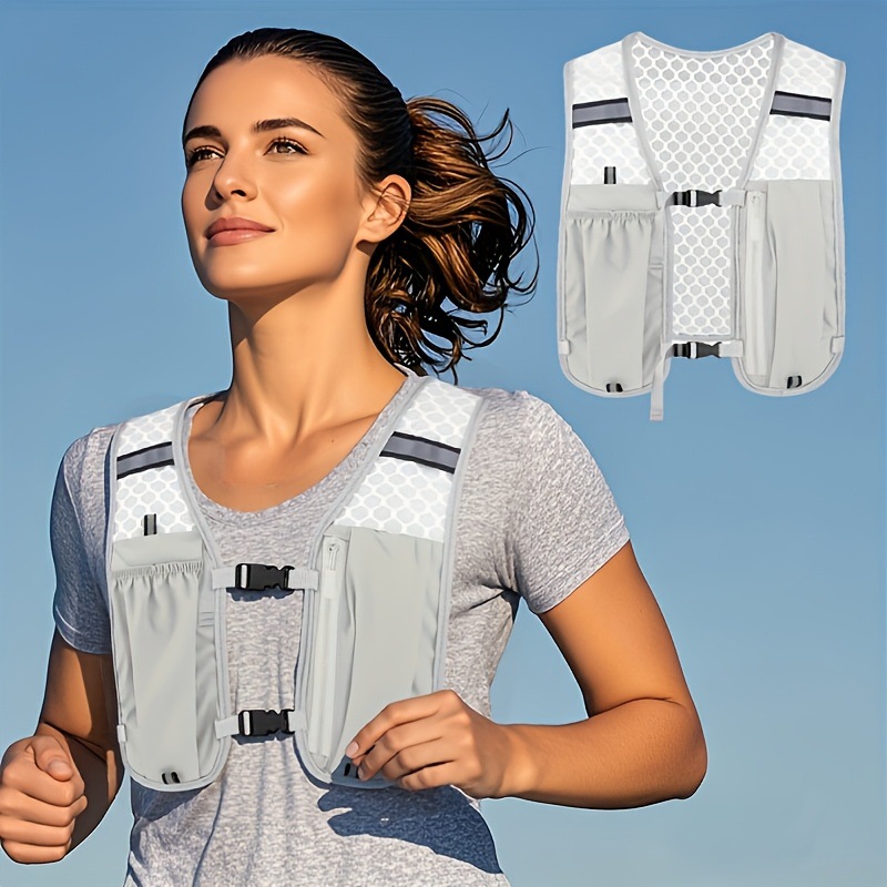 Reflective Jacket Running - Lightweight Outdoor Mountaineering Camping Hiking Sports