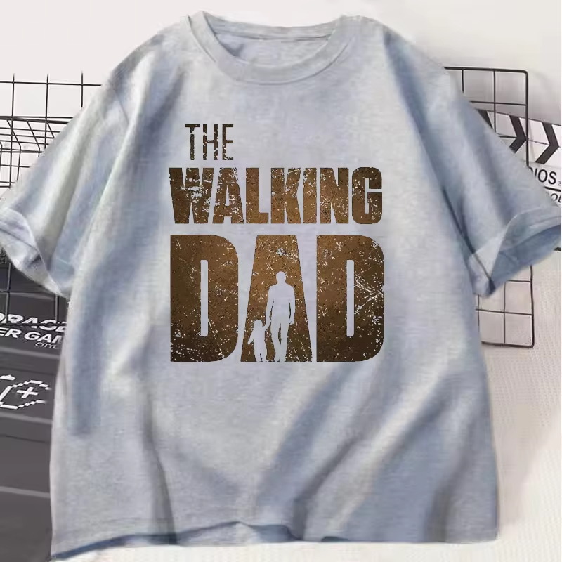 Street Fashion Walk - The Walking Dad Funny Street Printed