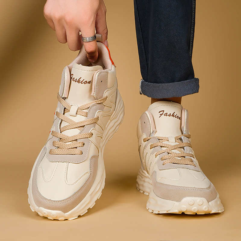 Street Fashion Designers - Lace-up Increase Height Size 50 Mules