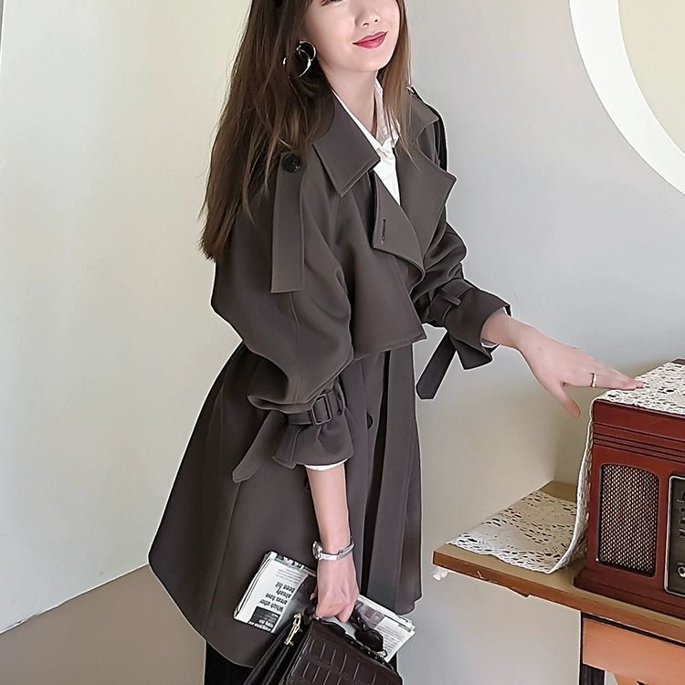 Brown Trench Women'S Fashionab - đánh giá và giá Street Fashion China Beautiful Girls