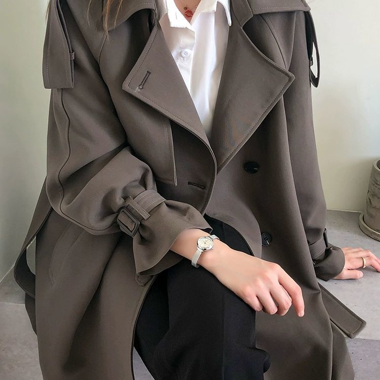 Brown Trench Women'S Fashionab - đánh giá và giá Street Fashion China Beautiful Girls