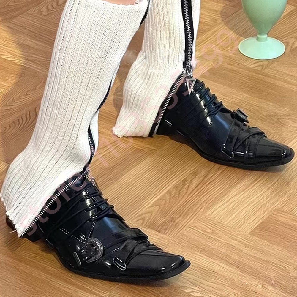 Black Pointed Toe Women's Thic - đánh giá và giá Street Fashion Shoes