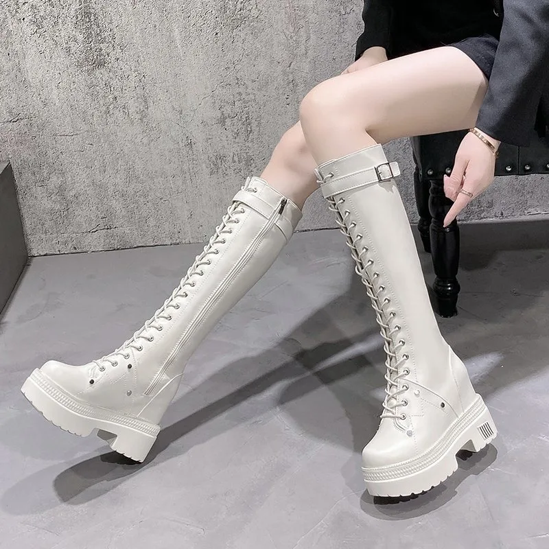 10CM New Women Platform Knee H - đánh giá và giá Chunky Sneaker Platform