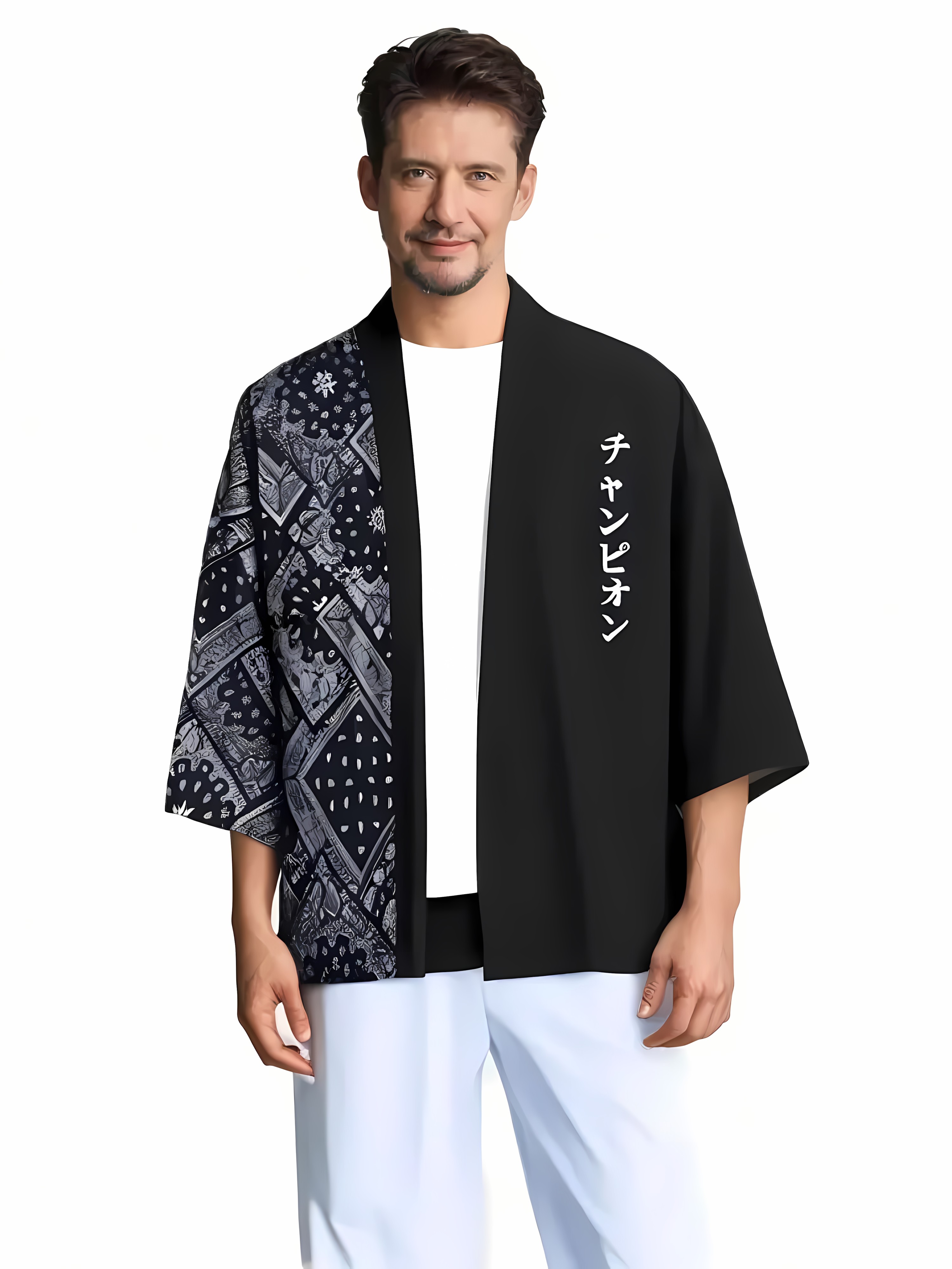 2026 Summer New Men's Kimono w - đánh giá và giá Street Fashion Kimono