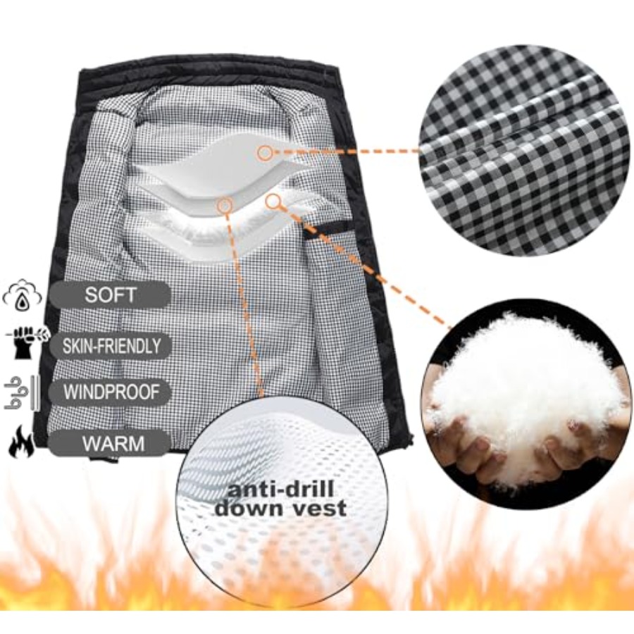 XinYangNi Mens Puffer Vest Qui - đánh giá và giá Puffer Vest Padded
