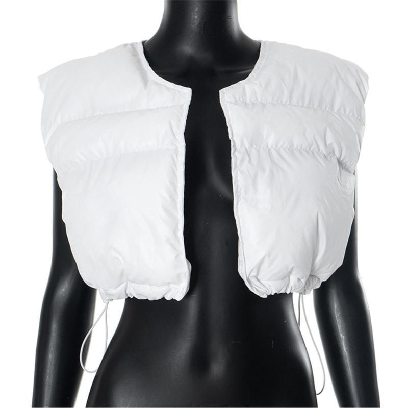 652F Womens Cropped Puffer Ves - đánh giá và giá Puffer Vest Padded