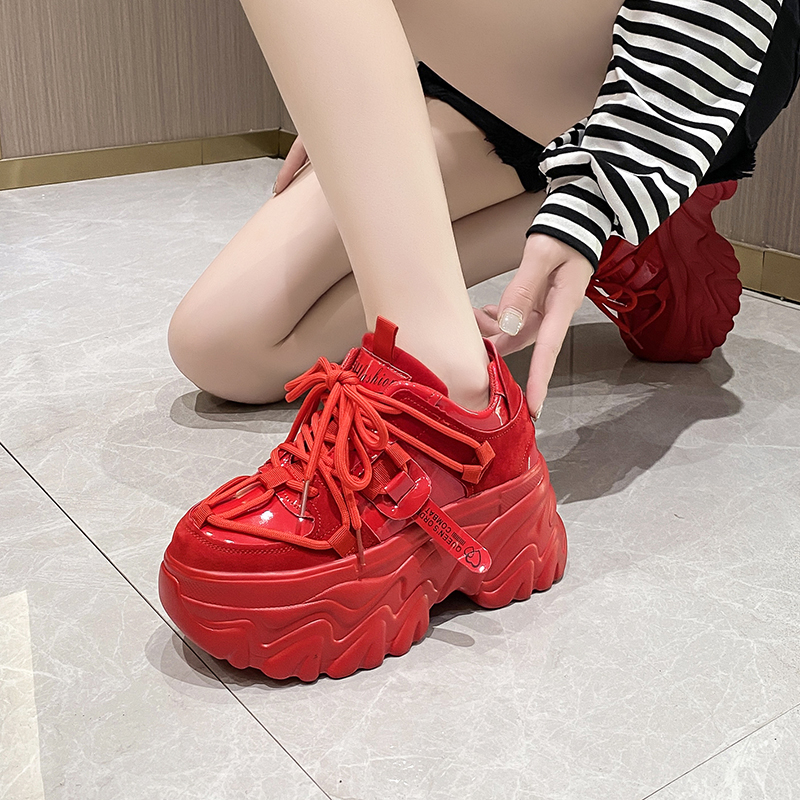 Autumn Breathable Thick Bottom - đánh giá và giá Chunky Sneaker Platform