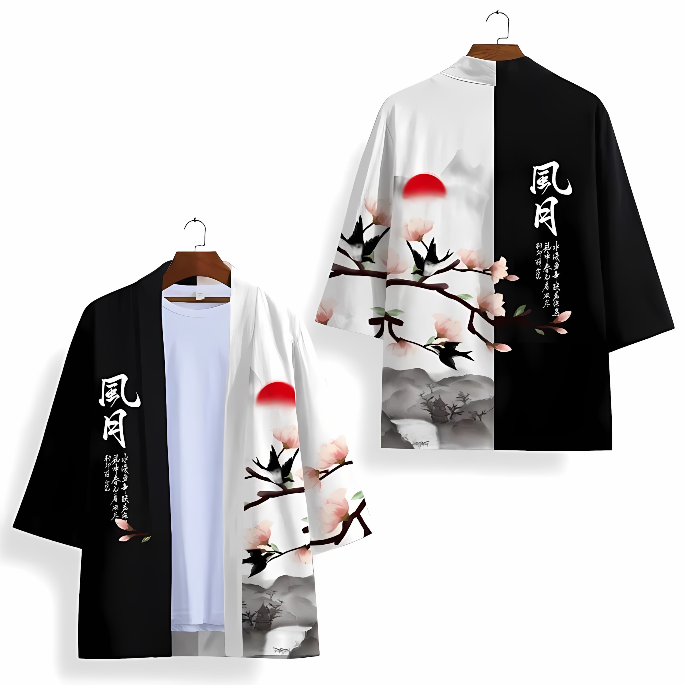 2026 Summer New Men's Kimono w - đánh giá và giá Street Fashion Kimono