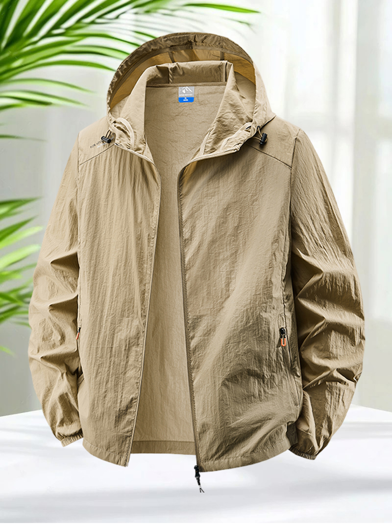 Men's Hooded Sun Protection Ja - đánh giá và giá Reflective Jacket Running