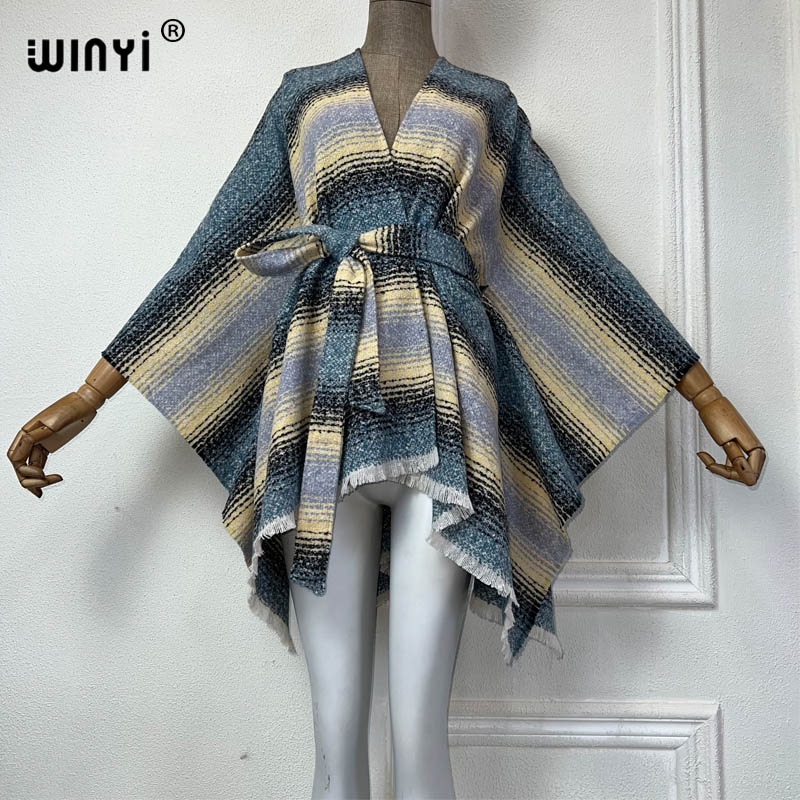 WINYI winter jacket for women  - đánh giá và giá Street Fashion Kimono