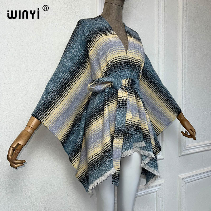 WINYI winter jacket for women  - đánh giá và giá Street Fashion Kimono
