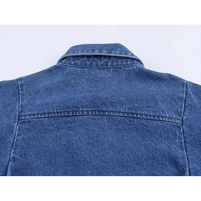 Vintage Denim Shirt for Women  - đánh giá và giá Street Fashion Kimono