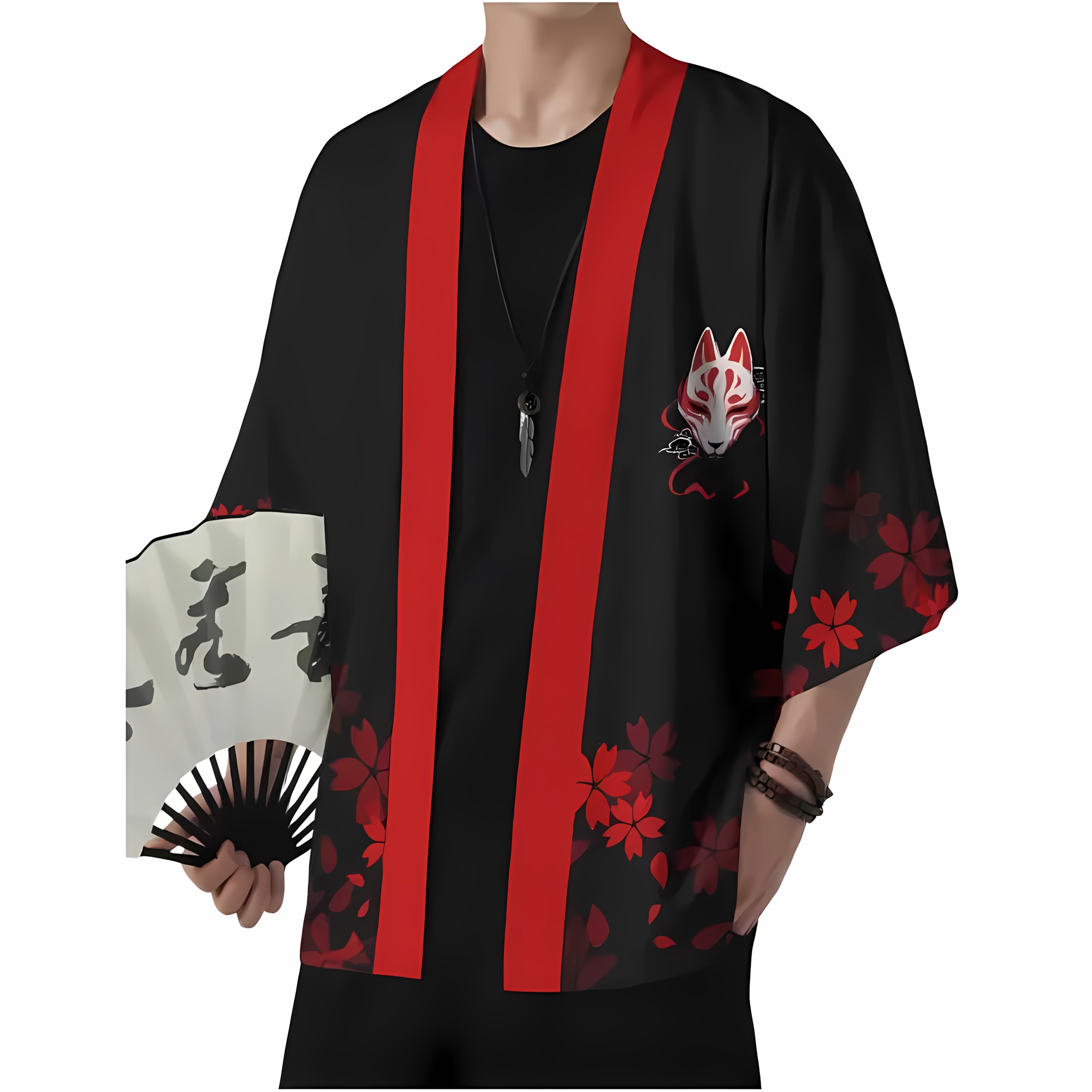 2026 Summer New Style Men's Ki - đánh giá và giá Street Fashion Kimono