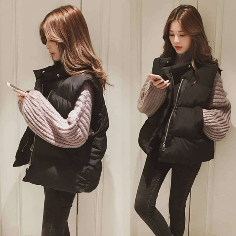 Women Winter Warm Cotton Padde - đánh giá và giá Puffer Vest Padded