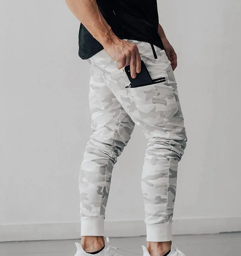 Men's Camouflage Sweatpants Gy - đánh giá và giá Running Pant Jogger