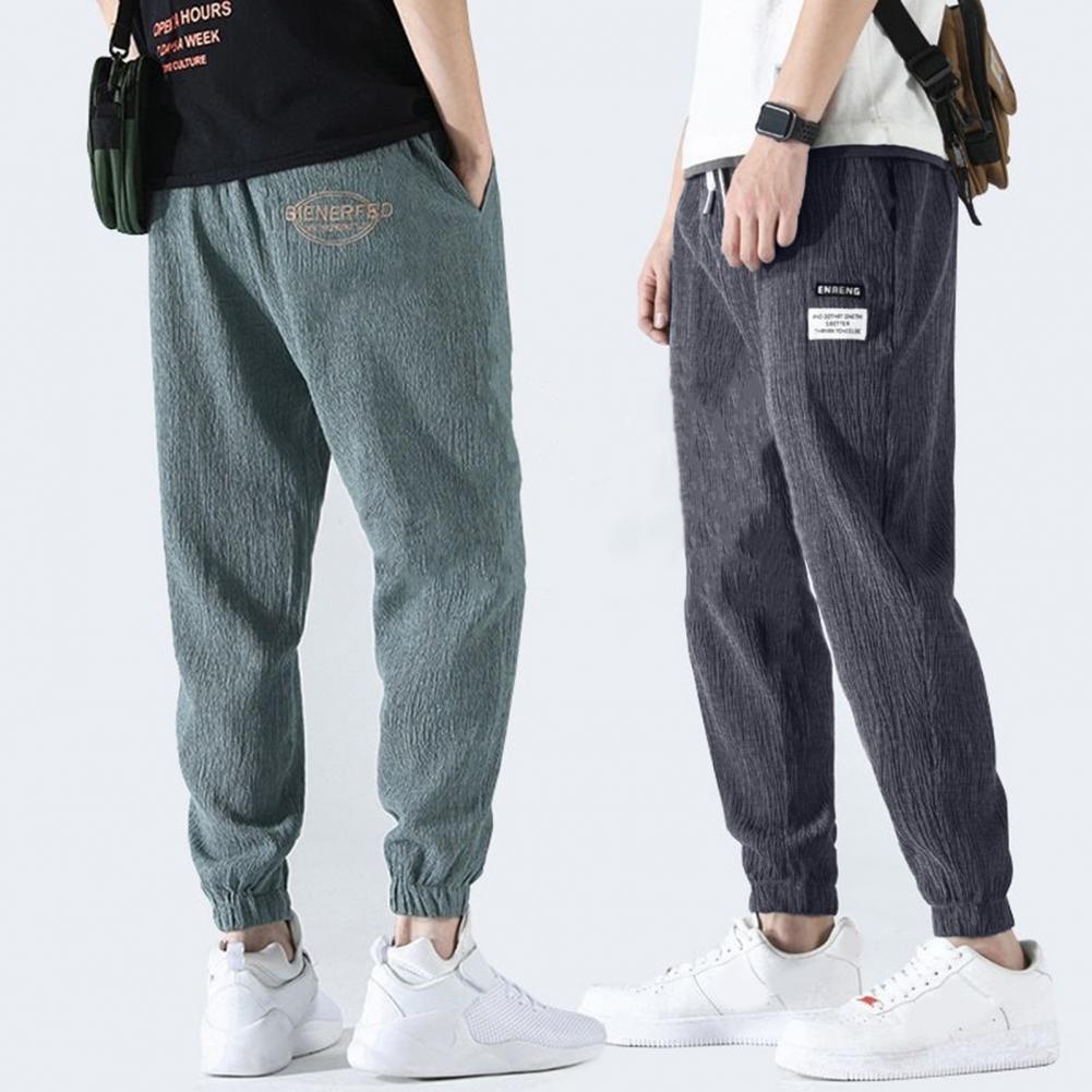 Ice Silk Sweatpants Men Summer - đánh giá và giá Running Pant Jogger