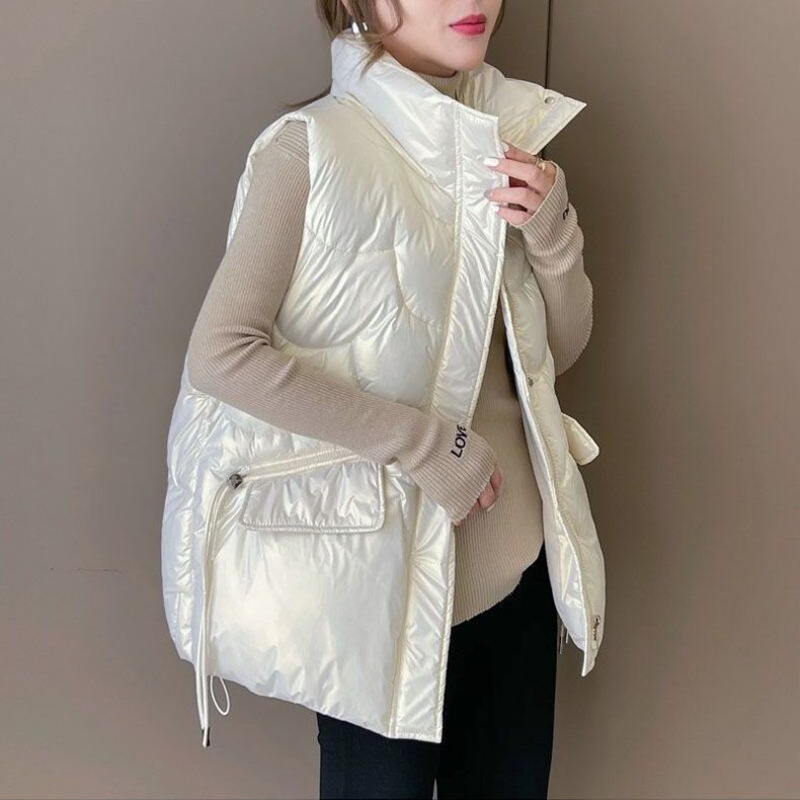 2024 New Down Cotton Waistcoat - đánh giá và giá Puffer Vest Padded