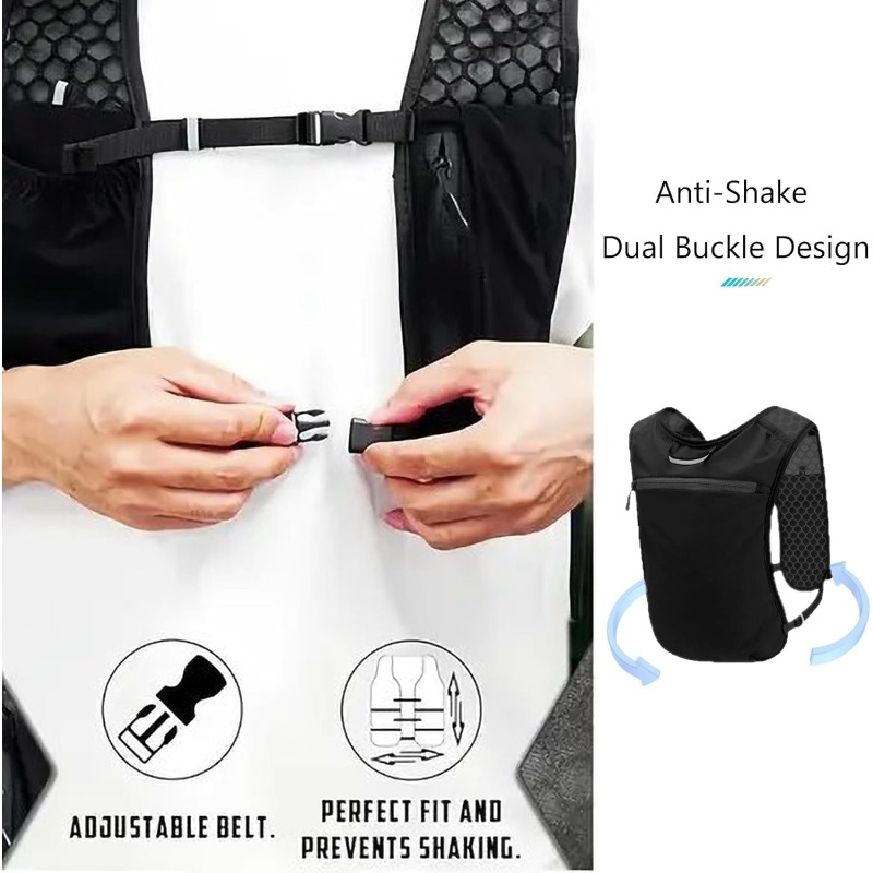 Running Vest for Marathon Trai - đánh giá và giá Reflective Jacket Running