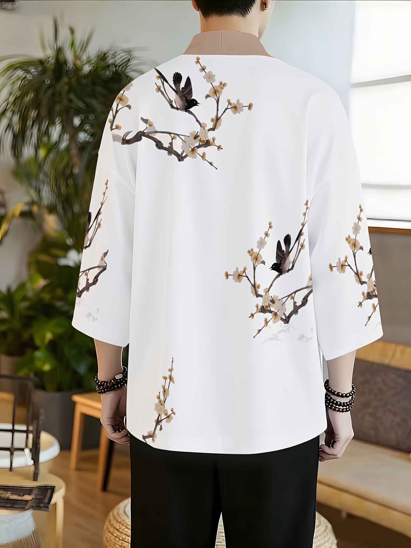 2026 Summer New Men's Kimono 3 - đánh giá và giá Street Fashion Kimono
