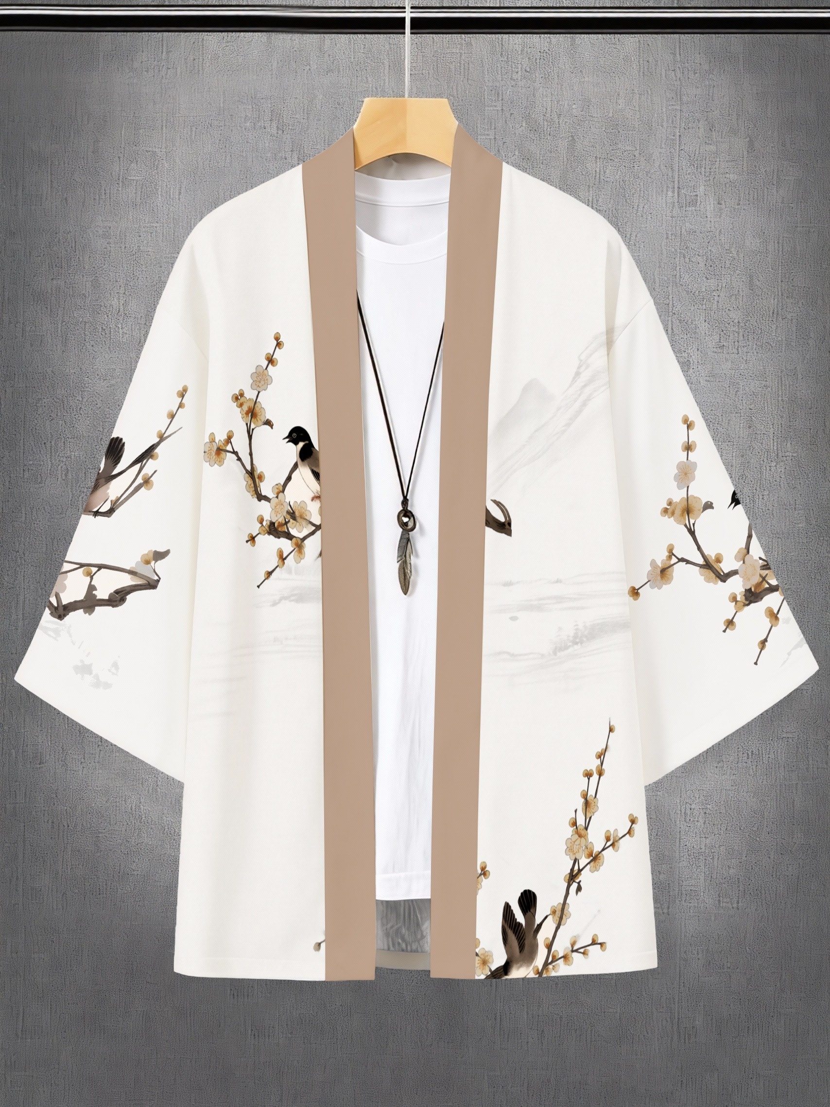 2026 Summer New Men's Kimono 3 - đánh giá và giá Street Fashion Kimono