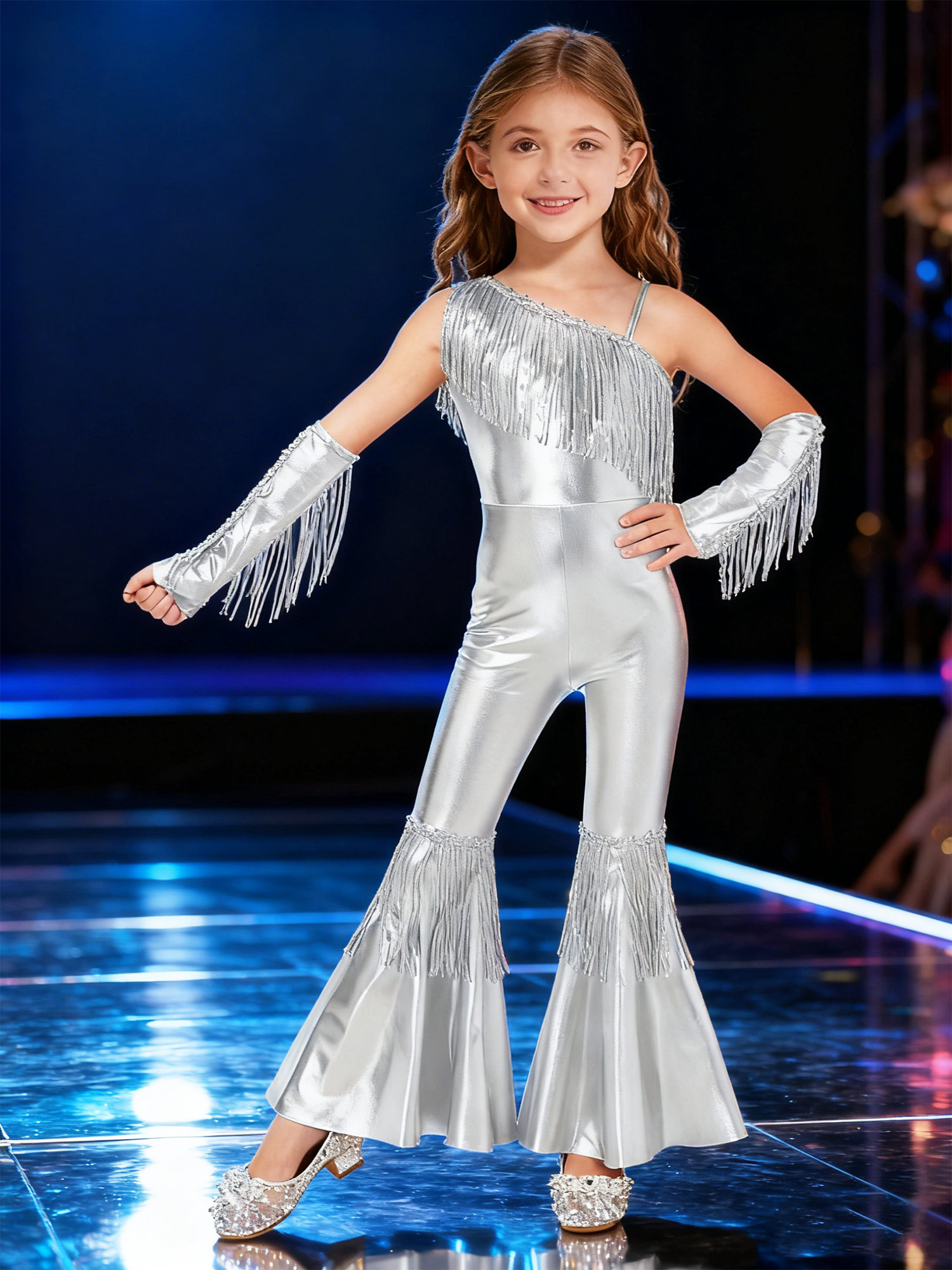 Girls Street Jazz Dance Costum - đánh giá và giá Girl Fashion Street