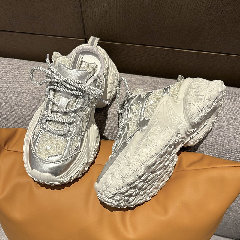 Women's Sequin Platform Mule S - đánh giá và giá Chunky Sneaker Platform
