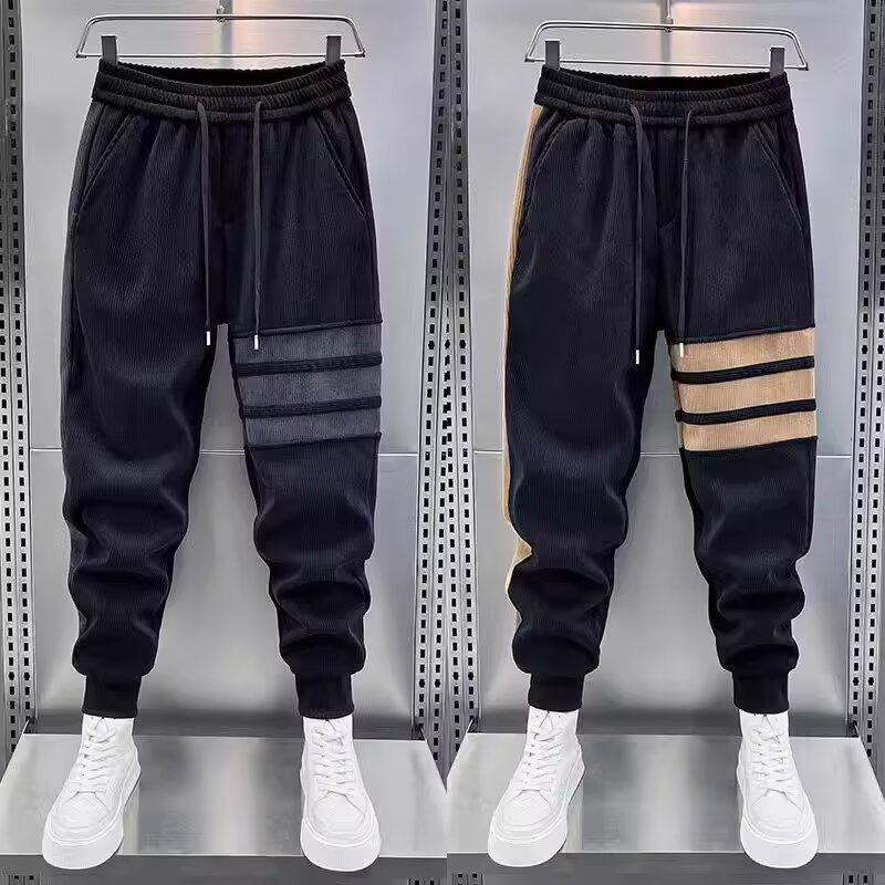 Trendy Men Black Joggers Autum - đánh giá và giá Running Pant Jogger