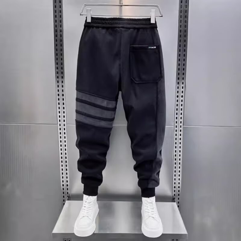 Trendy Men Black Joggers Autum - đánh giá và giá Running Pant Jogger