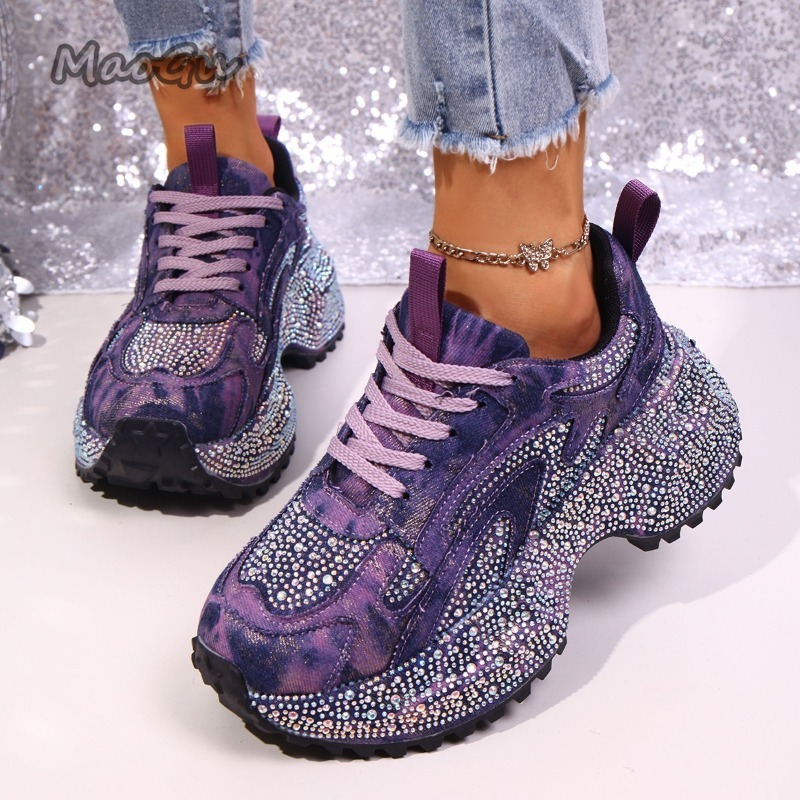 Fashion Rhinestone Women's Chu - đánh giá và giá Chunky Sneaker Platform