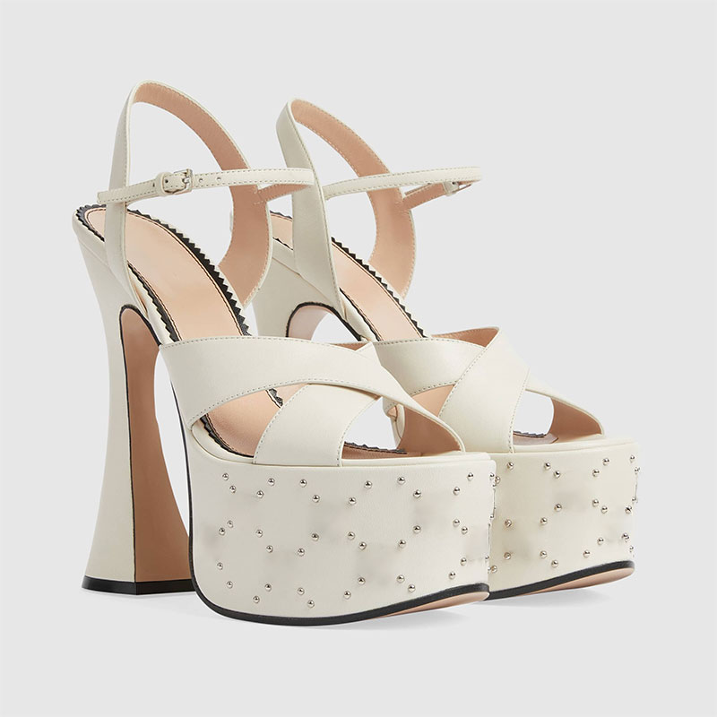 Fashionable White Black Buckle - đánh giá và giá Street Fashion Shoes