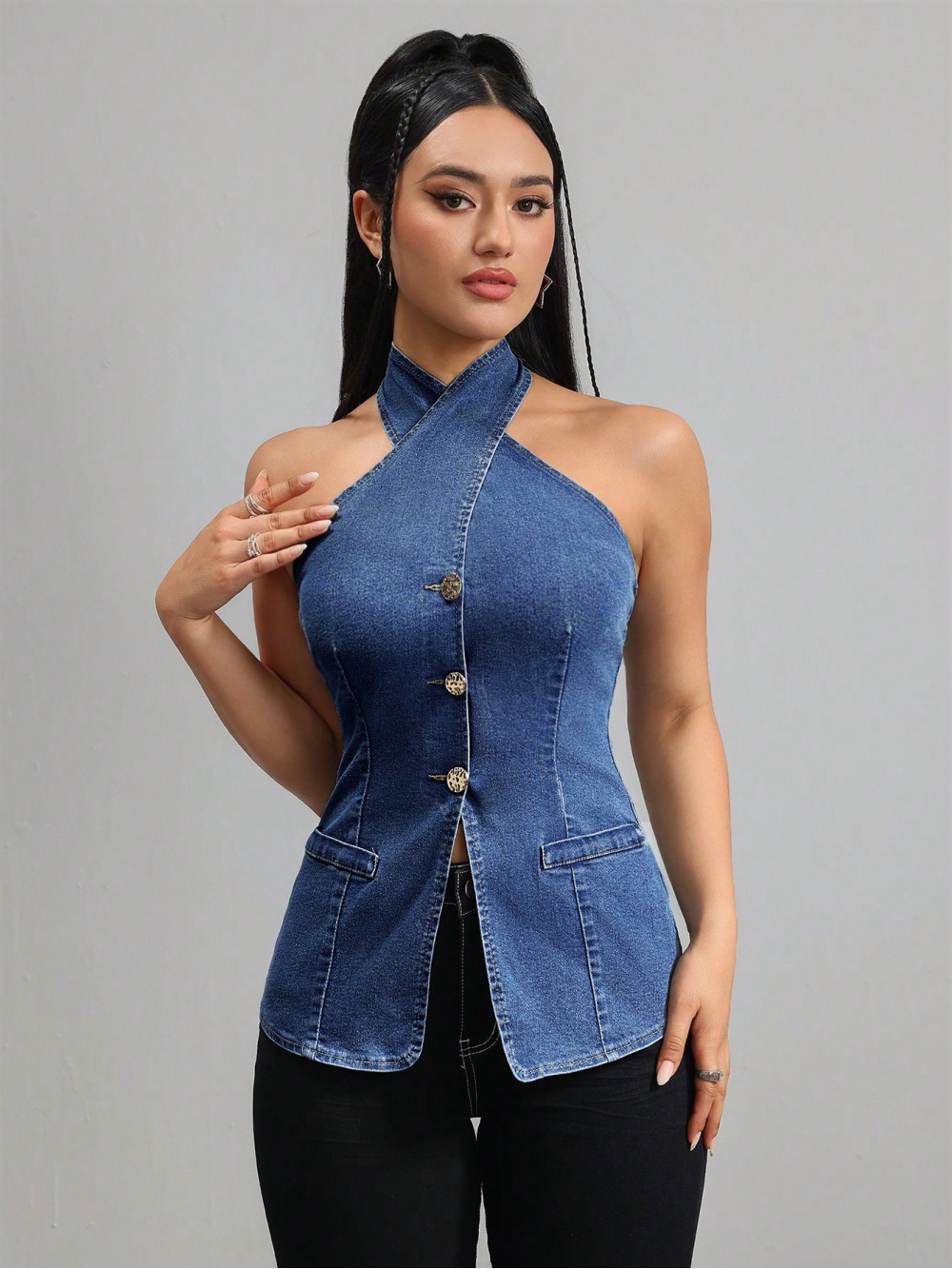 2026 new neck hanging sleevele - đánh giá và giá Girl Fashion Street