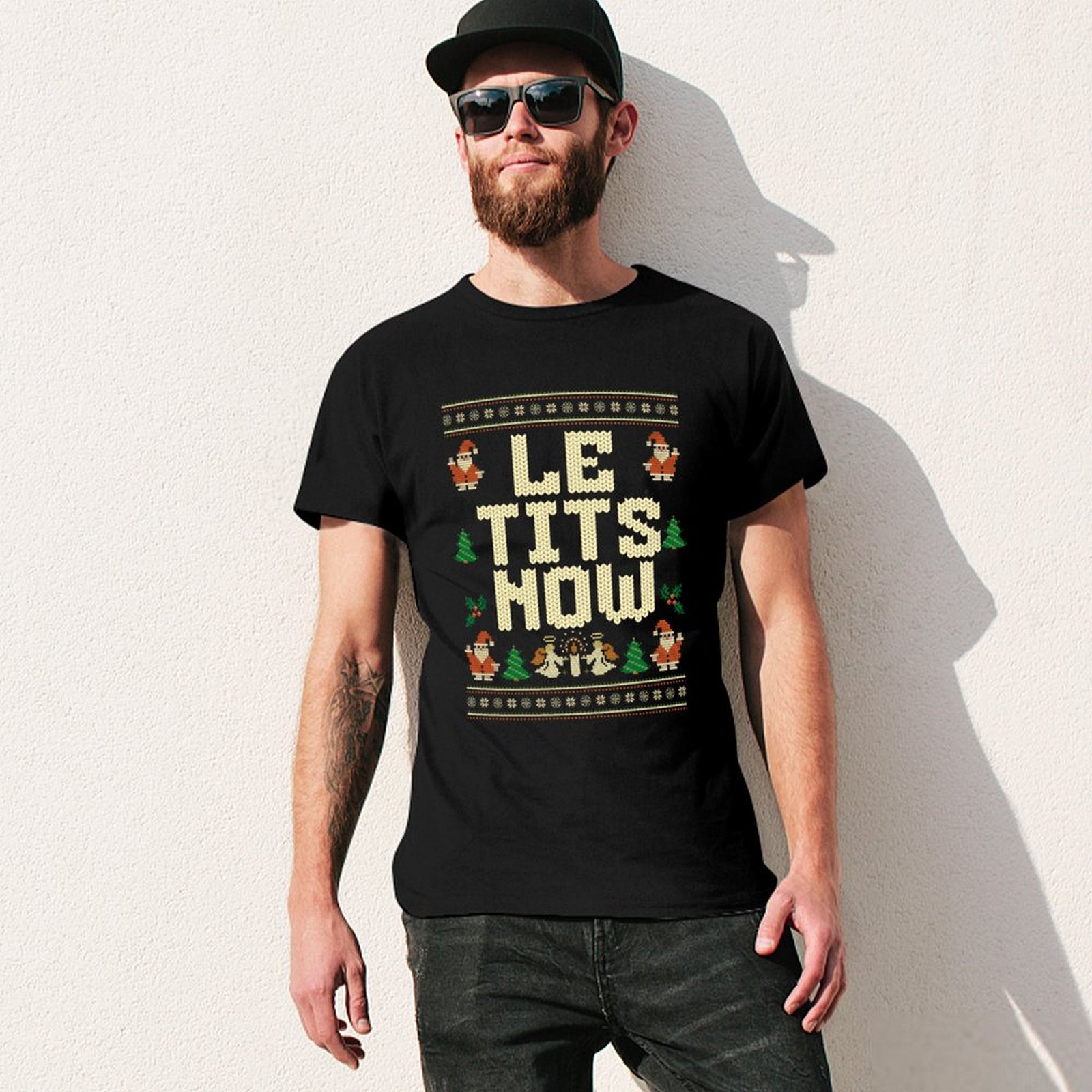 Le Tits Now Christmas Ugly Swe - đánh giá và giá Street Fashion Now