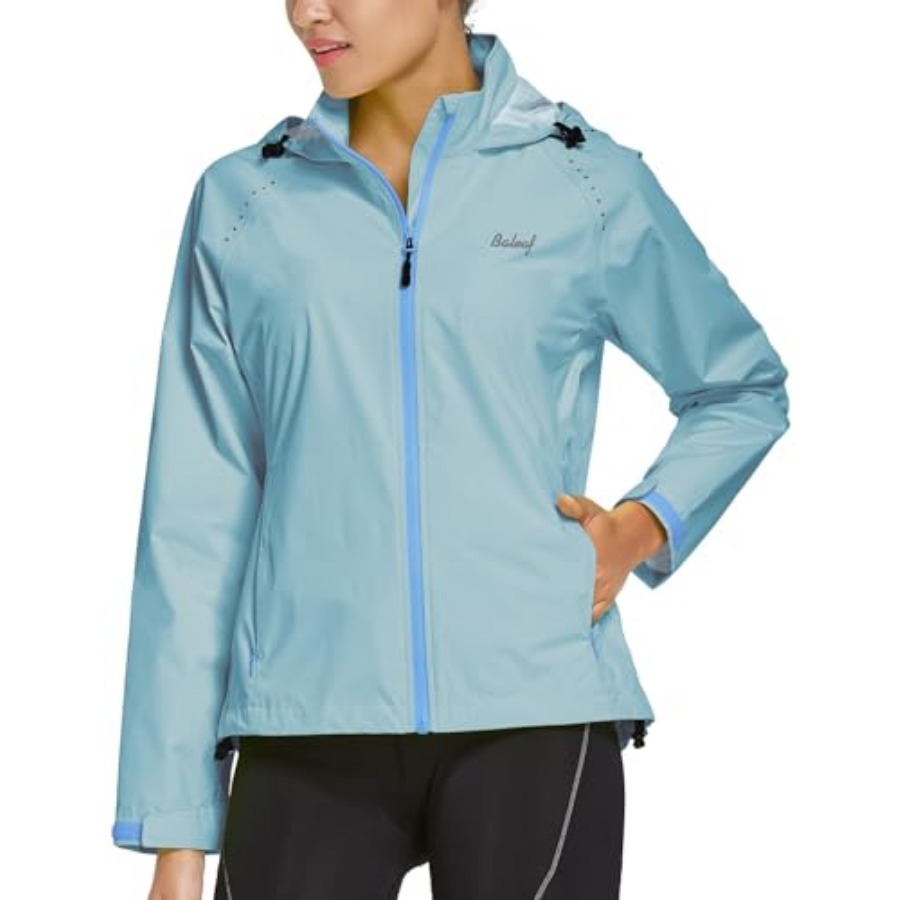 baleaf Women's Rain Jackets Wa - đánh giá và giá Reflective Jacket Running