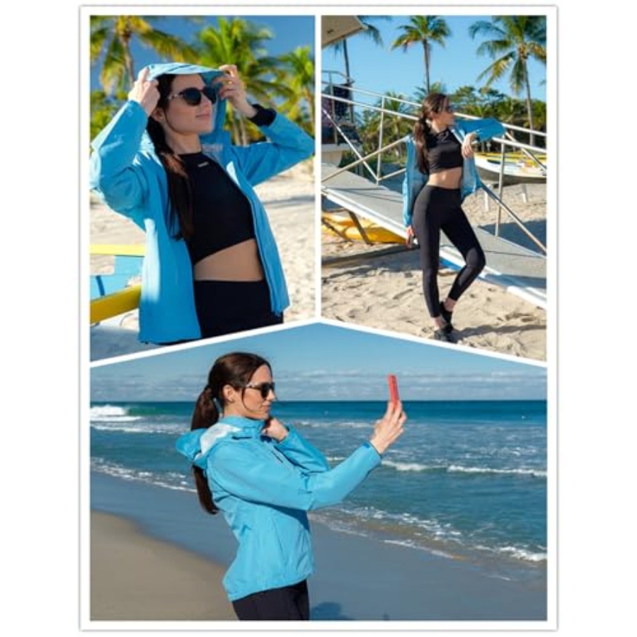 baleaf Women's Rain Jackets Wa - đánh giá và giá Reflective Jacket Running