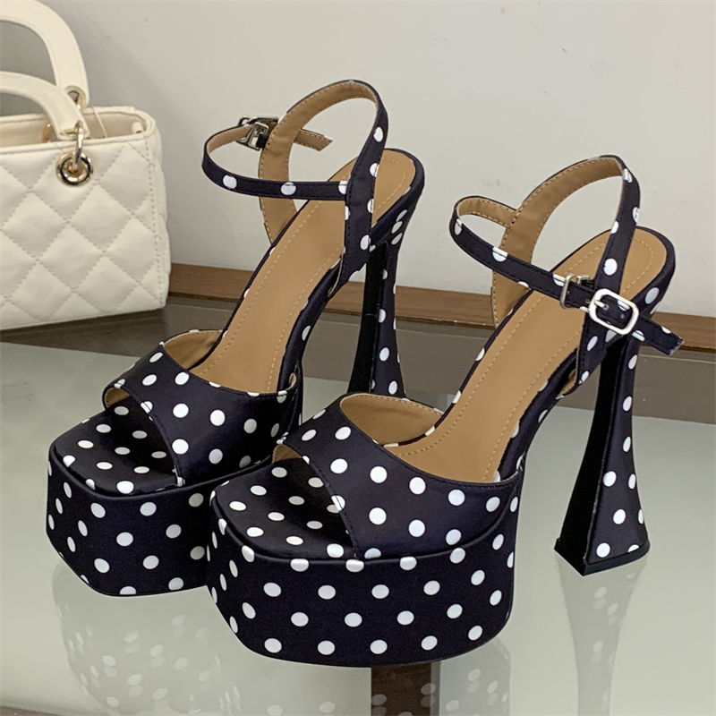Aneikeh Summer Fashion Polka D - đánh giá và giá Street Fashion Shoes