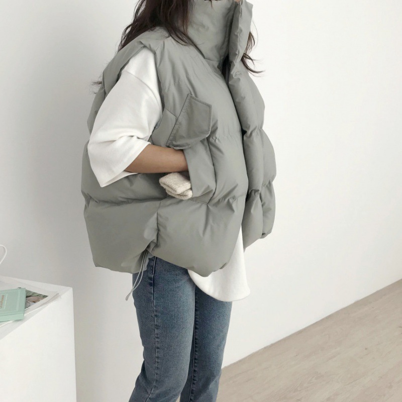 Women's Cotton-padded Jacket 2 - đánh giá và giá Puffer Vest Padded