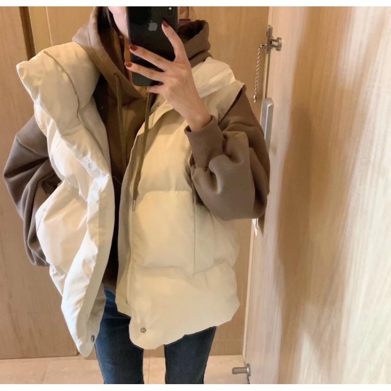 Women's Cotton-padded Jacket 2 - đánh giá và giá Puffer Vest Padded