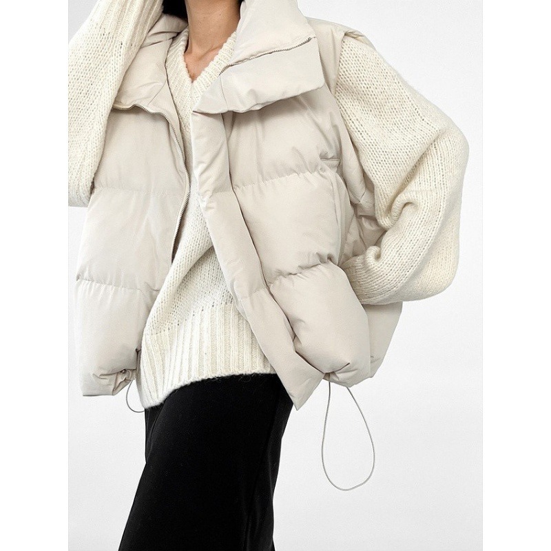 Women's Cotton-padded Jacket 2 - đánh giá và giá Puffer Vest Padded