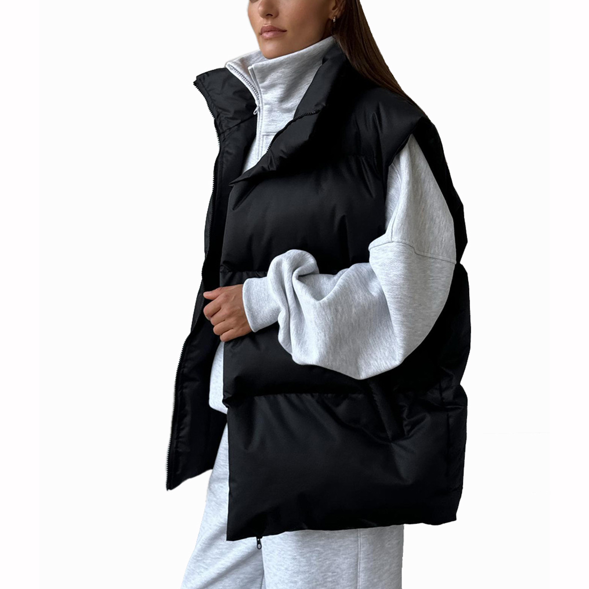 Women's Outerwear Casual Vest  - đánh giá và giá Puffer Vest Padded