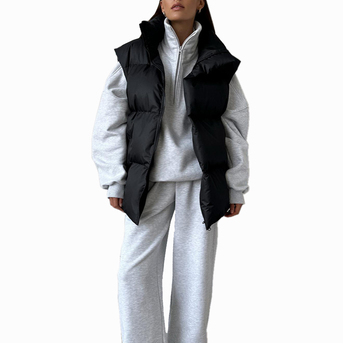 Women's Outerwear Casual Vest  - đánh giá và giá Puffer Vest Padded