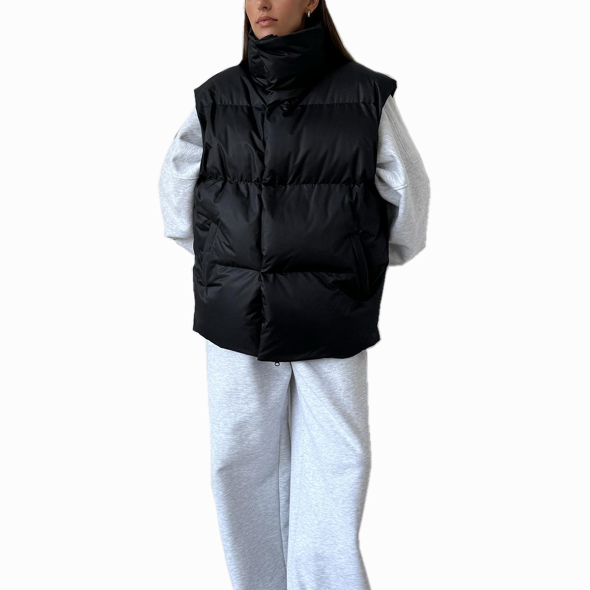 Women's Outerwear Casual Vest  - đánh giá và giá Puffer Vest Padded