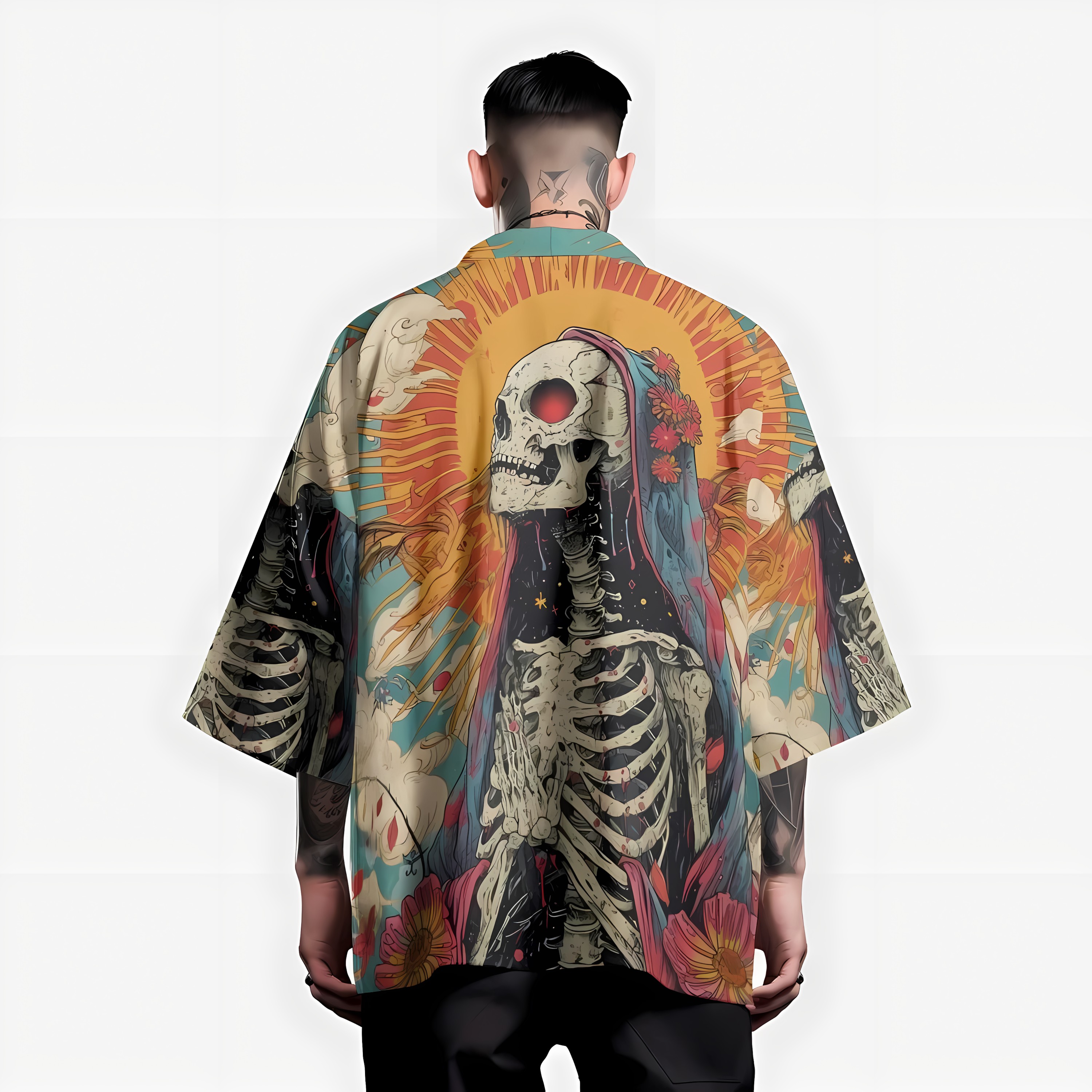 2026 Summer New Men's Kimono w - đánh giá và giá Street Fashion Kimono