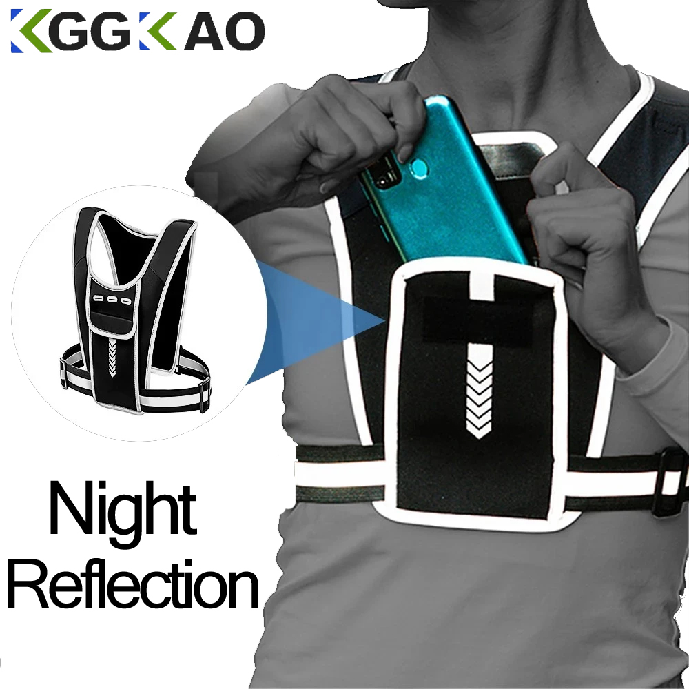 Running Vest Phone Holder for  - đánh giá và giá Reflective Jacket Running