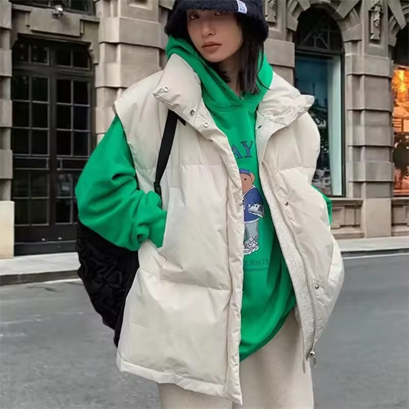 2025 New Korean Winter Vest Ja - đánh giá và giá Puffer Vest Padded