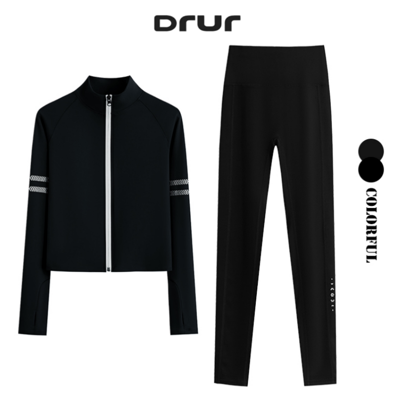 DRUR Two Piece Workout Set Wom - đánh giá và giá Running Pant Jogger