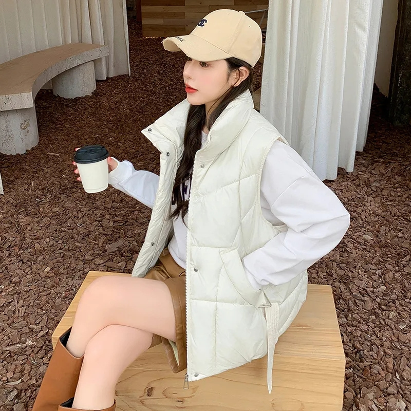 2024 New Korean Women Winter P - đánh giá và giá Puffer Vest Padded