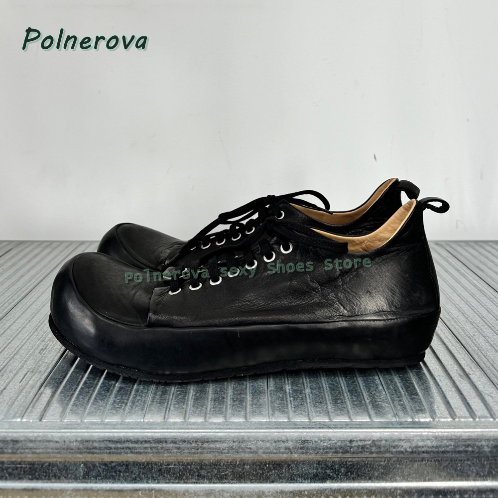 Cocked Round Toe Lace Up Loafe - đánh giá và giá Street Fashion Shoes