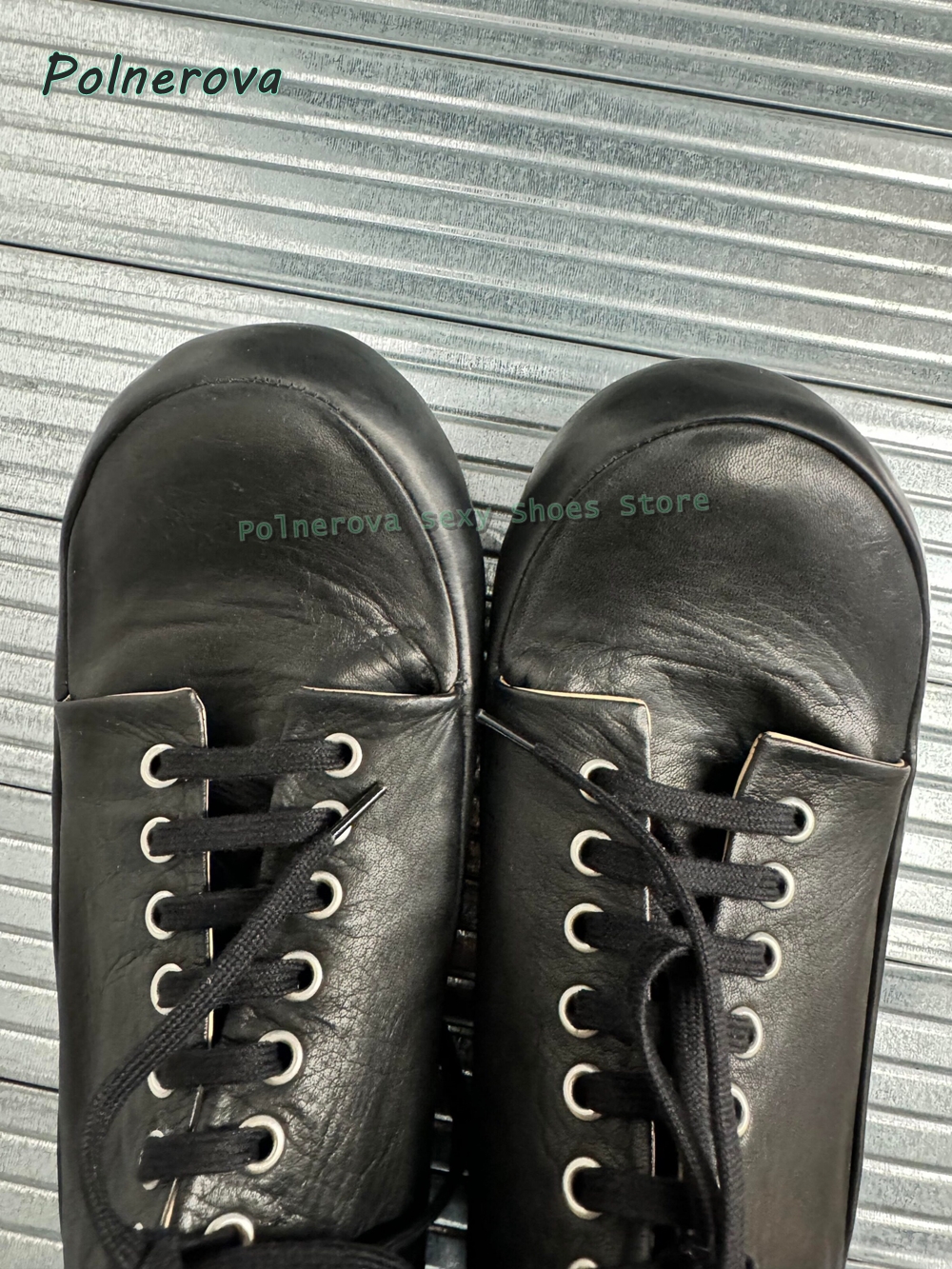 Cocked Round Toe Lace Up Loafe - đánh giá và giá Street Fashion Shoes