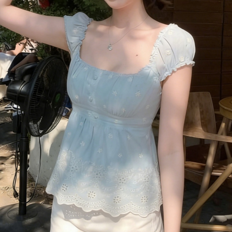 European summer new sweet lace - đánh giá và giá Street Fashion China Beautiful Girls